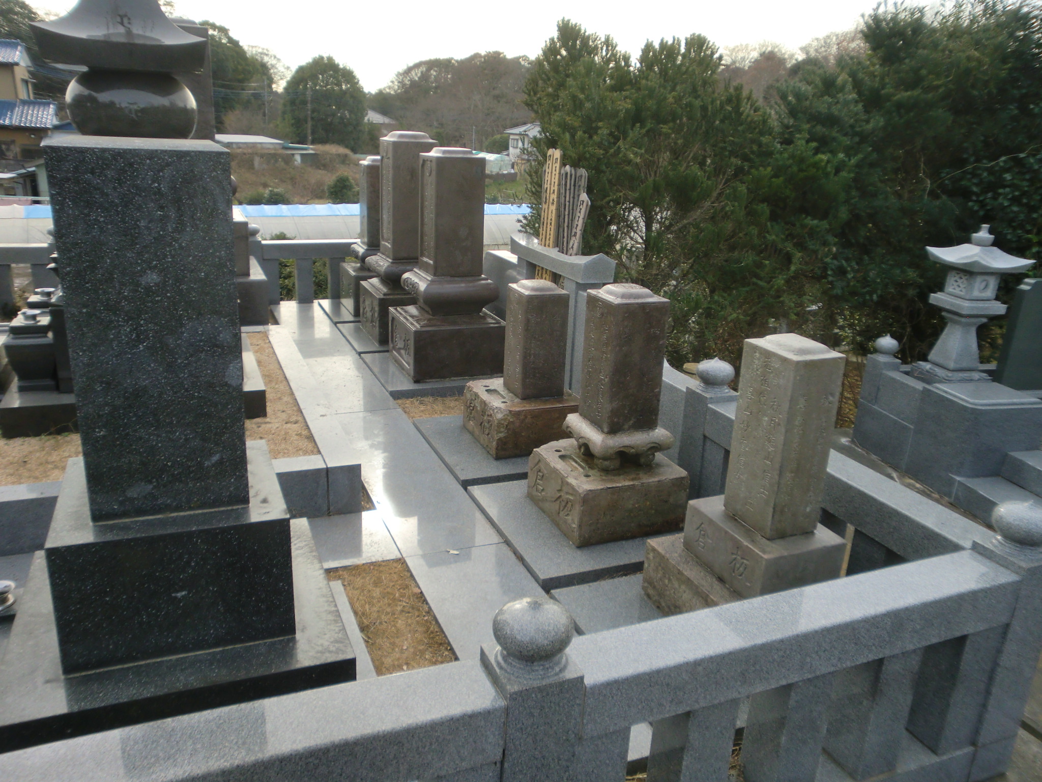 印西市　板倉家墓石